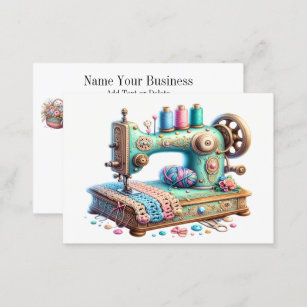 Embroidery / Sewing / Seamstress  Business Card