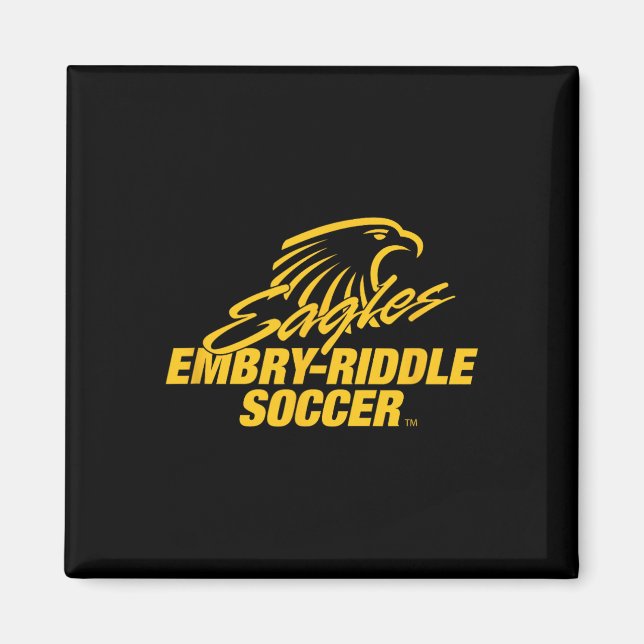 Embry-riddle Eagles Soccer Ncaa Er10  Magnet (Front)
