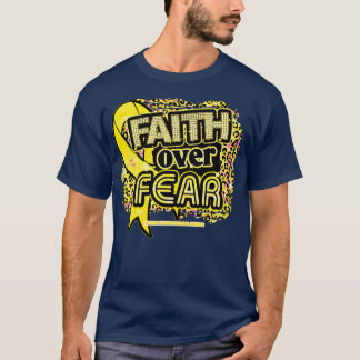Embryonal Rhabdomyosarcoma Awareness Ribbon Faith  T-Shirt