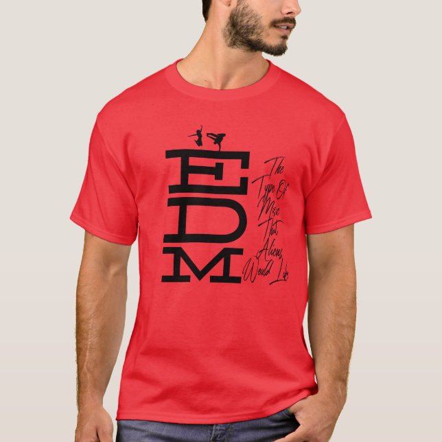 EMD Alien Music T-Shirt (Front)