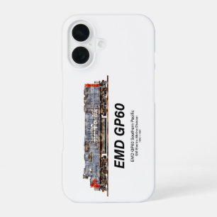 EMD GP60 Diesel Locomotive of Southern Pacific iPhone 16 Case