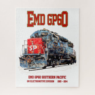 EMD GP60 Diesel Locomotive of Southern Pacific Jigsaw Puzzle