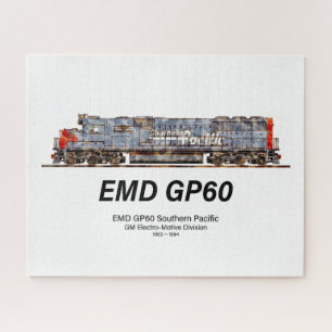 EMD GP60 Diesel Locomotive of Southern Pacific Jigsaw Puzzle