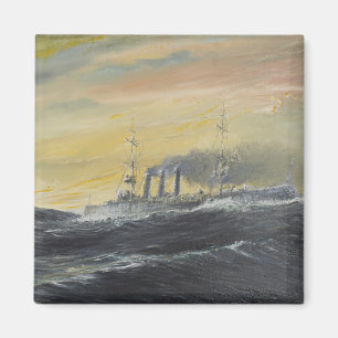 Emden rides the waves Indian Ocean 1914 2011 Magnet