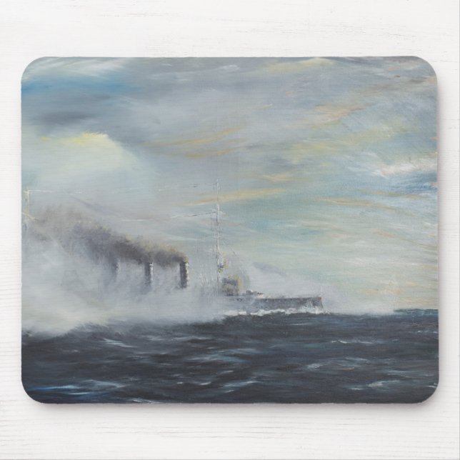 Emden 'The Swan of the East' 1914 2011 Mouse Pad (Front)