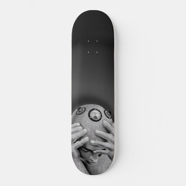 Emek "Cyberman" Skateboard (Front)