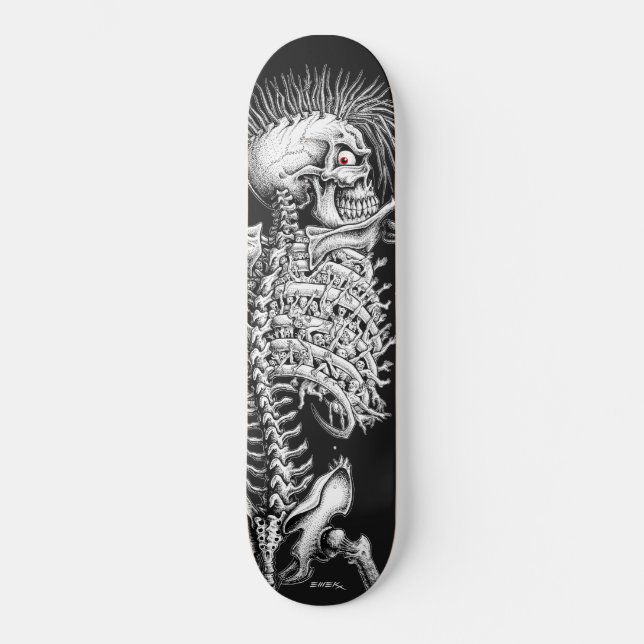 Emek "Soulstealer" Skateboard (Front)