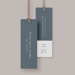 EMELIA Blue Hang Tags Clothing Label Price Tag
