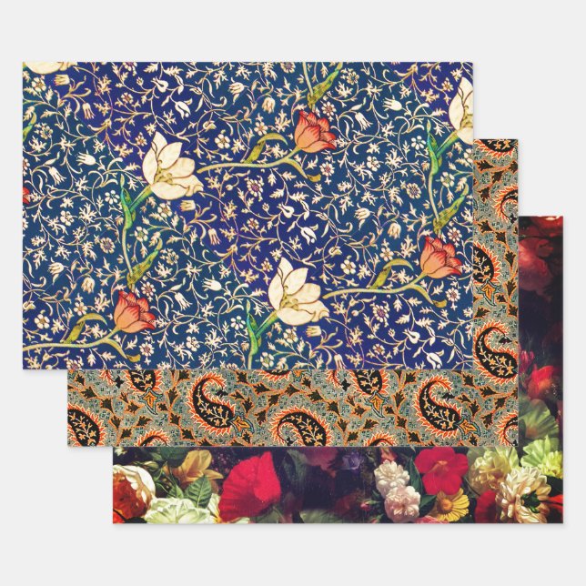Emelia, Sofia and Fleuresse Wrapping Paper Sheet (Set)