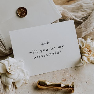 EMELIA Will You Be My Bridesmaid Proposal Cards