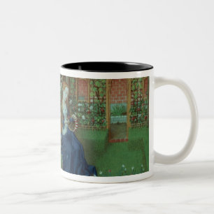 Emelye in her garden. The imprisoned knights Palam Two-Tone Coffee Mug