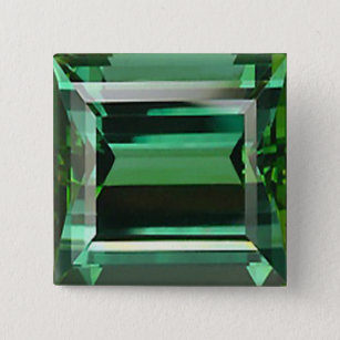 Emerald 3 15 cm square badge