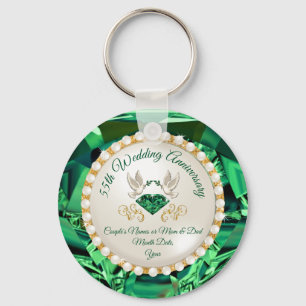 Emerald, 55th Anniversary Party Ideas, Cheap Key Ring