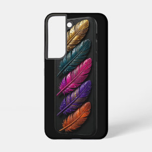 Emerald Abyss - Luxury Green Black and Gold Liquid Samsung Galaxy Case