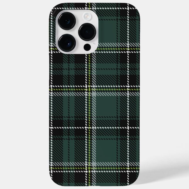 Emerald Academic Plaid  Case-Mate iPhone Case (Back)