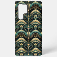Emerald and Gold Art Deco Themed