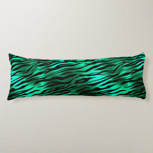 Emerald and Gold Safari Series Design 10 Body Cushion