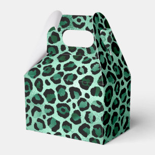 Emerald and Gold Safari Series Design 9 Favour Box