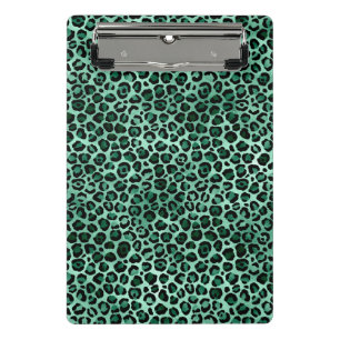 Emerald and Gold Safari Series Design 9 Mini Clipboard