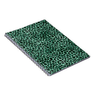 Emerald and Gold Safari Series Design 9 Notebook