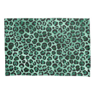 Emerald and Gold Safari Series Design 9 Pillowcase