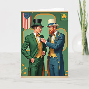 Emerald And Teal Mens Style Card