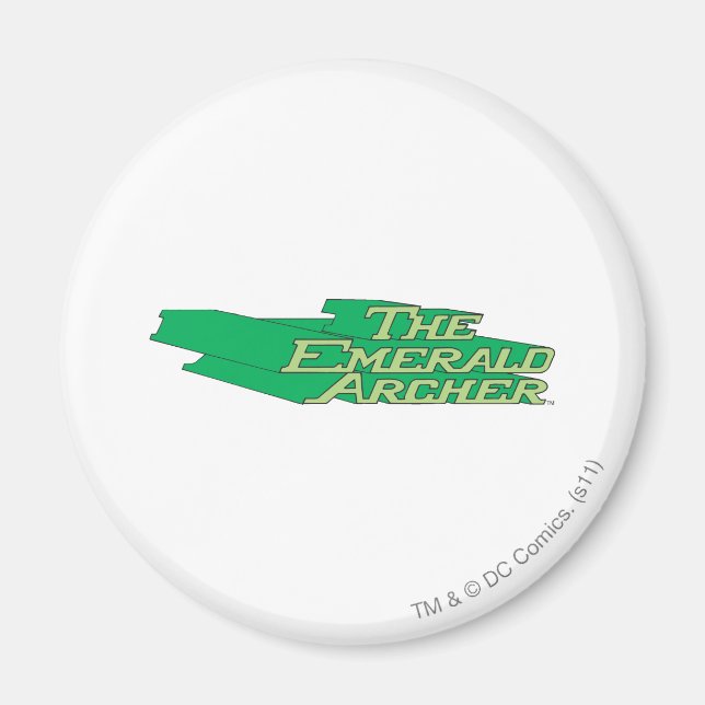 Emerald Archer Logo Magnet (Front)