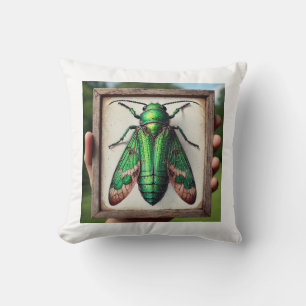 Emerald Ash Borer 230824IREF219 - Watercolor Cushion