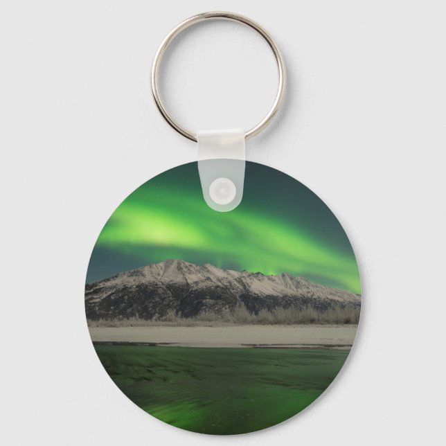 Emerald Aurora Key Ring (Front)