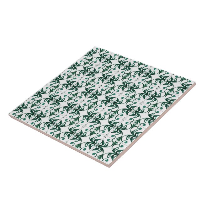 Emerald Azulejo Tiles (Side)