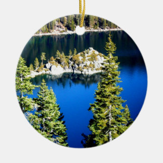 EMERALD BAY CERAMIC ORNAMENT