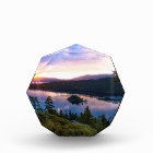 Emerald Bay Lake Tahoe Glass Desk Photo Art