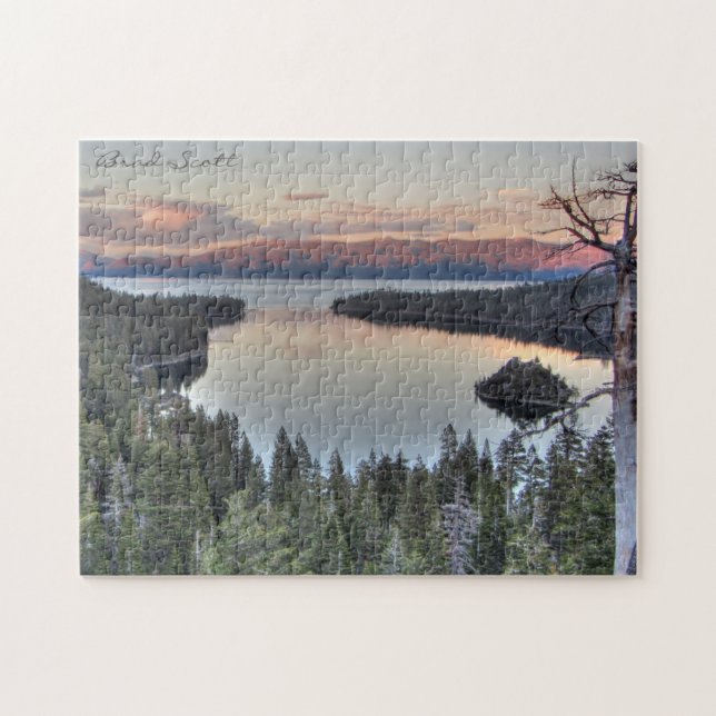 Emerald Bay Lake Tahoe Jigsaw Puzzle (Horizontal)