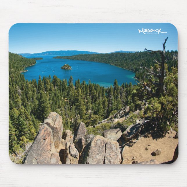 Emerald Bay, Lake Tahoe Mousepad (Front)