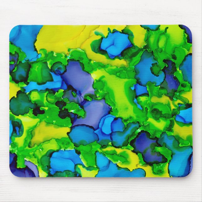 Emerald Bliss Mouse Pad (Front)