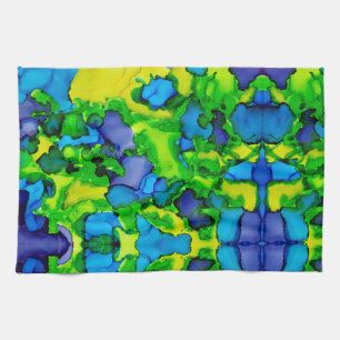 Emerald Bliss Tea Towel