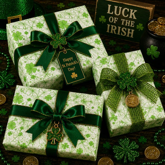 Emerald Breeze Wrapping Paper Sheet (Creator Uploaded)