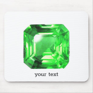 Emerald, Bright Green Mouse Pad