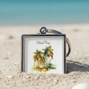 Emerald Canopy, custom Key Ring