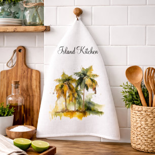Emerald Canopy, custom Tea Towel