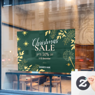 Emerald Christmas Sale Business Promotional
