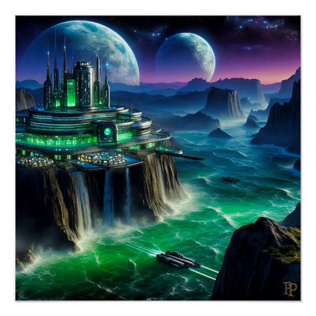 Emerald City in a Foreign Land Poster (Front)