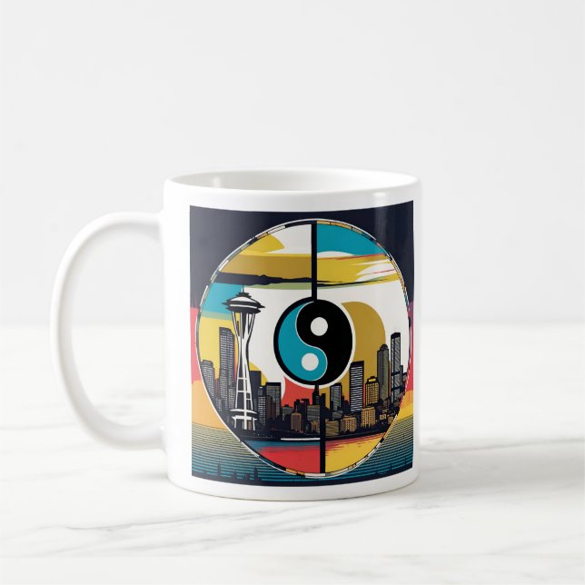 Emerald City Qi - Coffee Mug (Left)