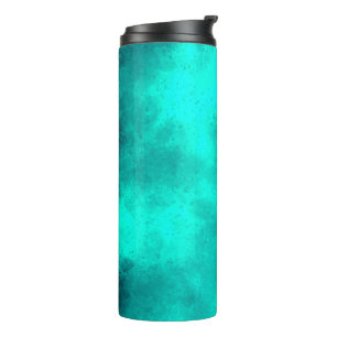 Emerald Cloud Effect Thermal Tumbler