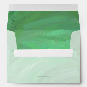 Emerald Cream Envelopes