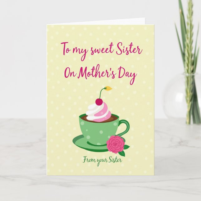 Emerald Cup Mothers Day Card (Front)