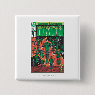 Emerald Dawn Cover 15 Cm Square Badge