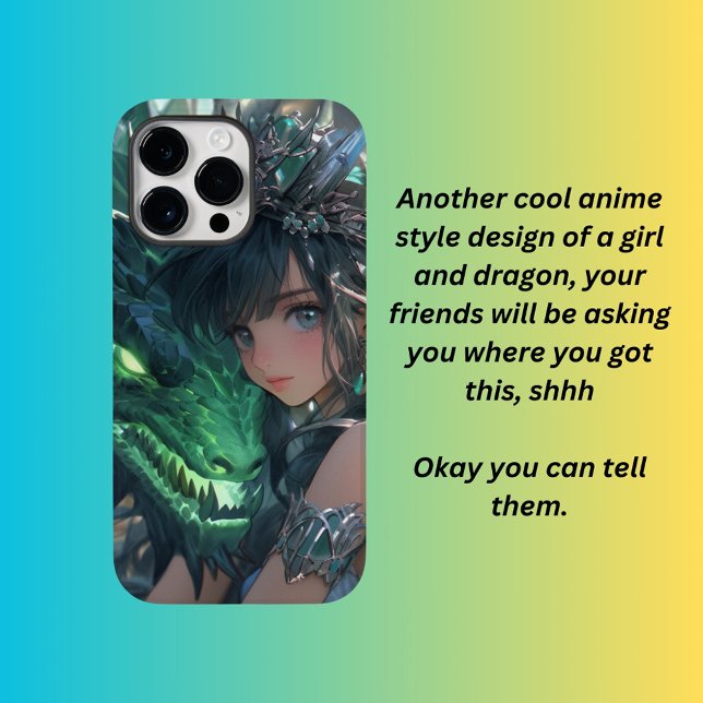 Emerald dragon Case-Mate iPhone case (Creator Uploaded)