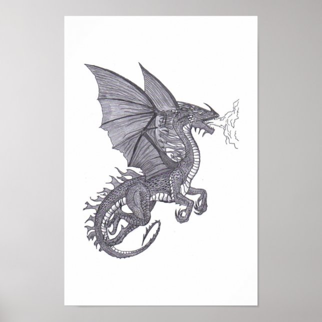 emerald dragon poster (Front)