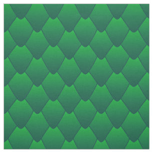 Emerald Dragon Scales Fabric